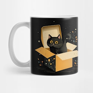 The cat in the box Mug